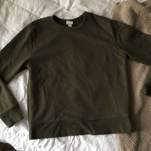 Crew neck sweatshirt
